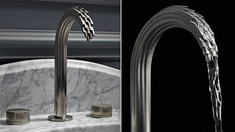 Illustration for article titled These Impossibly Twisted 3D-Printed Faucets Somehow Actually Work